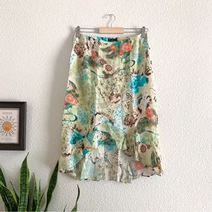 Y2K Bentley a. High-Low Skirt